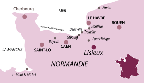 Divine Beauté - Institut - Hammam - SPA - Lisieux : Situation en Normandie